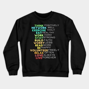 Motivational and Inspirational Quotes Crewneck Sweatshirt